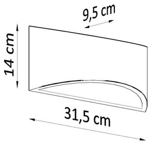 Sollux SL.0834 - Аплик VIXEN 1xG9/40W/230V