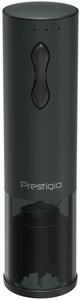 Автоматична отварачка за вино Prestigio Boisena, с батерия, черна
