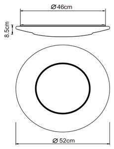 Globo 48311-24 - LED Плафониера CANDIDA LED/24W/230V