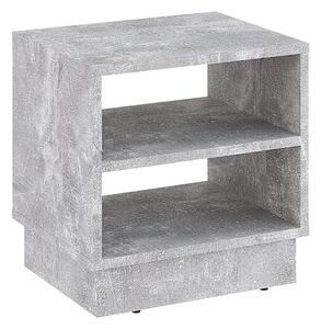Нощно шкафче Mason melamine marble grey 40x32x40 cm