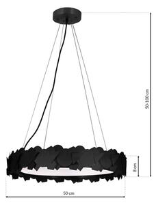 LED Висящ полилей SOHO 1xLED/24W/230V черен