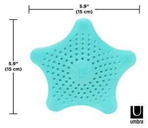 UMBRA Аксесоар за сифон, за събиране на косми “STARFISH“ - цвят син