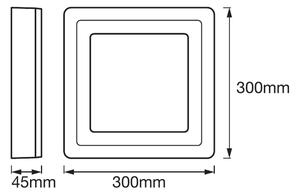 Ledvance - LED Лампа SQUARE LED/18W/230V