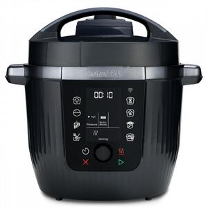 Мултикукър Instant Pot Pro Max 60 WiFi, 1200W, 5.7 л, 10 програми, Nutriboost, WiFi управление, LCD дисплей, Неръждаема стомана, Черен