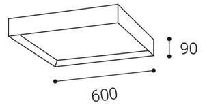 LED2 - LED Лампа MILO LED/60W/230V бяла 3000/4000K