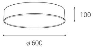 LED2 - LED Лампа MONO LED/60W/230V 3000/4000K бяла