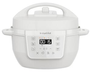 Мултикукър Instant Pot Classic Mini 140800801, 800W, 3.8 л, 7 програми, Favorite бутони, LCD дисплей, Неръждаема стомана, Бял