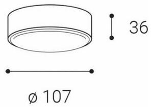 LED2 - LED Лампа ROLO LED/6W/230V IP65 антрацит