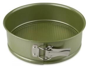 Форма за печене с падащо дъно Zenker 7451, Кръгла, 24x7.5 см, ILAG Maximizing Green покритие, До 180C, Зелен