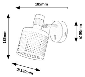 Rabalux - Аплик 1xE27/9W/230V