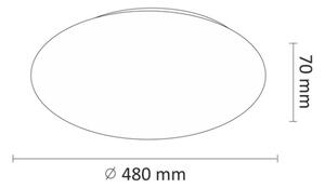 LED Плафониера LED/45W/230V 3000K/4000K/6400K