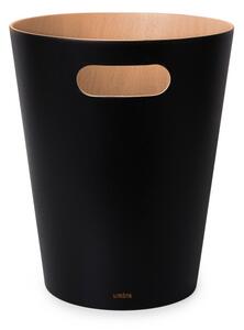 UMBRA Кошче за боклук “Woodrow“ 7,5 л. - дърво/черно