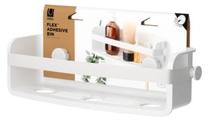 UMBRA Стенен органайзер за баня “FLEX ADHESIVE“ - бял