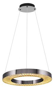 LED полилей на стоманено въже JESI LED/35W/230V 3000K Ø 60 cm сребрист