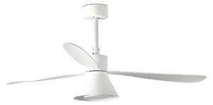 FARO 33760WT-22-LED Вентилатор с функция за димиране AMELIA L CONE LED/20W/230V, бял, Ø132 cm, WT + дистанционно управление