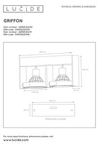 Lucide 22969/24/31 - LED Димируем спот GRIFFON 2xGU10/12W/230V