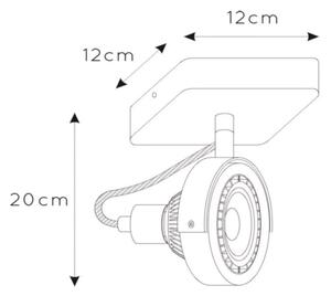 Lucide 31931/12/31 - LED Димируем спот TALA 1xGU10/12W/230V бял