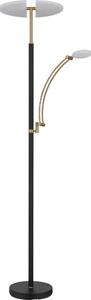 Globo 58909B - LED димируема стояща лампа TIRANA 40W/230V + 5,5W черна