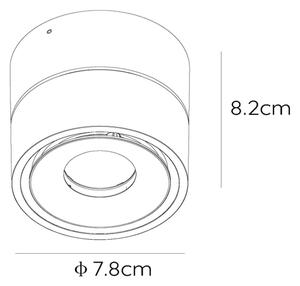 Lucide 35911/08/30 - LED Димируем спот YUMIKO LED/8W/230V черен