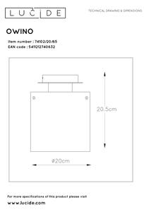 Lucide 74102/20/65 - LED Димируема лампа OWINO 1xGU10/5W/230V