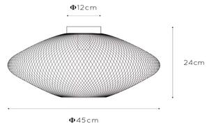 Lucide 21123/45/02 - Лампа MESH 1xE27/40W/230V месинг