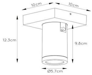 Lucide 09930/05/31 - LED Димируем спот TAYLOR 1xGU10/5W/230V IP44