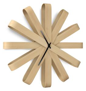 UMBRA Дървен часовник за стена “RIBBONWOOD“