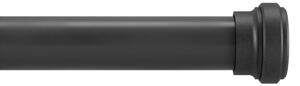 UMBRA Корниз “CAST IRON CAP“ - цвят черен - размер 91-183 см