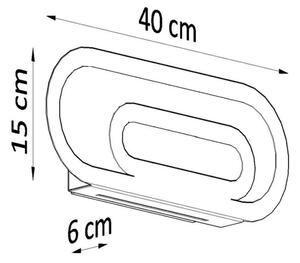 Sollux SL.0931 - Аплик SACCON 2xG9/40W/230V