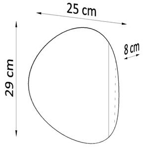 Sollux SL.0935 - Аплик SENSES 2xG9/40W/230V черен