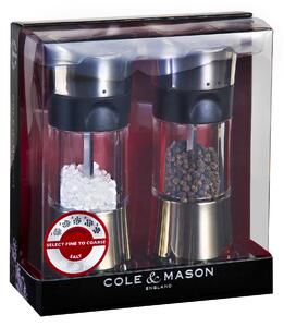 COLE & MASON К-т мелнички за сол и пипер “HORSHAM“ - 15,4 см. - с механизъм за прецизност