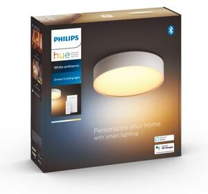 Philips - LED Димируема лампа Hue ENRAVE S LED/9,6W/230V Ø 261 мм бял + д.у