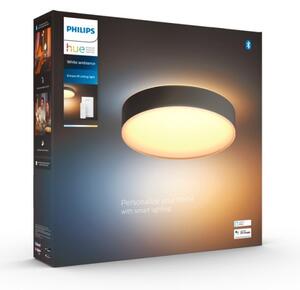 Philips - LED Димируем плафон Hue ENRAVE M LED/19,2W/230V черен + д.у