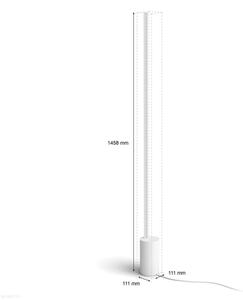 Philips - LED RGBW Димируем лампион Hue SIGNE LED/29W/230V 2000-6500K бял