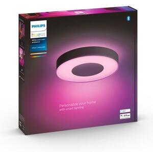 Philips-LED RGB Димируема лампа Hue LED/52,5W/230V Ø 425 мм черна