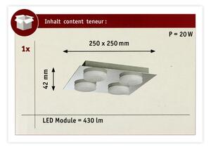 Paulmann 70875 - 4xLED/5W IP23 Лампа за баня DORADUS 230V