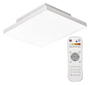 LED Димируем плафон LED/18W/230V + д.у. квадратен 2700K-6000K