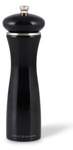 COLE&MASON Мелничка за сол “SHERWOOD BLACK GLOSS“ - 20 см. - цвят черен
