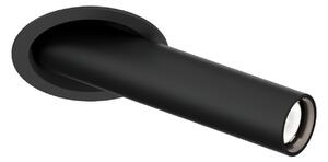 Wever & Ducré Lighting WEVER DUCRÉ LED вграден прожектор Match Sneak, черен, 2700 K, Черен, Дневна/трапезария, Алуминий, Модерен
