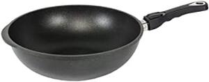 AMT Gastroguss Тиган уок Ø 30 см, височина 10 см, с мобилна дръжка