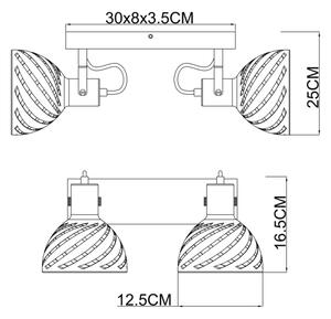 Globo 54661-2 - Спот MORI 2xE27/40W/230V