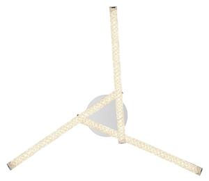 Globo 67169-18IP - LED Повърхностен полилей за баня JULES 3xLED/6W/230V IP44