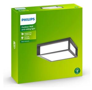 Philips - Екстериорна лампа SKIES 2xE27/14W/230V IP44 антрацит