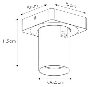 Lucide 09929/05/31 - LED Димируем спот NIGEL 1xGU10/5W/230V бял