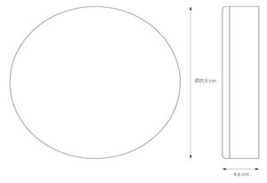 Lucide 28112/30/31- LED Димируема лампа CERES 30W/230V IP44 бял