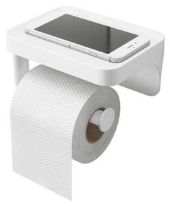 UMBRA Стойка за тоалетна хартия с рафт за аксесоари “FLEX SURE-LOCK“ - бял цвят
