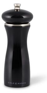 COLE&MASON Мелничка за сол “SHERWOOD BLACK GLOSS“ - 16,5 см. - цвят черен