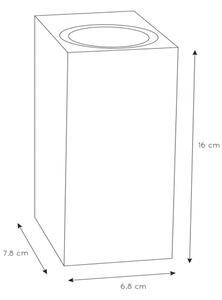 Lucide 69800/02/31 - Екстериорен аплик ZARO 2xGU10/35W/230V IP44 бял