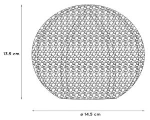 Lucide 46501/01/31 - Настолна лампа PAOLO 1xG9/28W/230V бяла