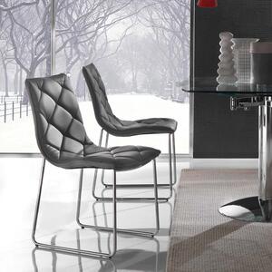 ТРАПЕЗЕН СТОЛ LaSeggiola JADE 296 ECO LEATHER GRIGIO TITANIO